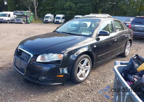 2008 Audi A4 2.0T z USA, uszkodzony, nr VIN WAUAF78EX8A028967